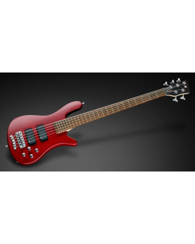 Бас-гітара WARWICK RockBass Streamer Standard, 5-String (Burgundy Red Transparent Satin)-foto3