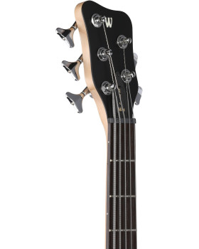 Бас-гітара WARWICK RockBass Corvette $$, 5-String (Nirvana Black Transparent Satin)-foto4