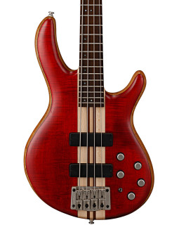 CORT A4 Plus FMMH (Open Pore Black Cherry) Бас-гітара-foto2