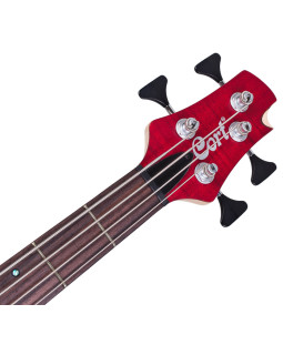 CORT A4 Plus FMMH (Open Pore Black Cherry) Бас-гітара-foto3