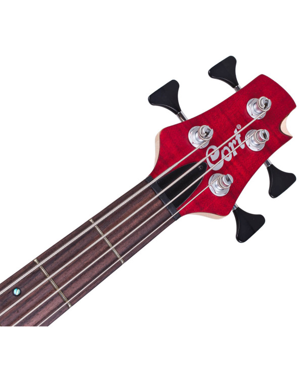 CORT A4 Plus FMMH (Open Pore Black Cherry) Бас-гітара