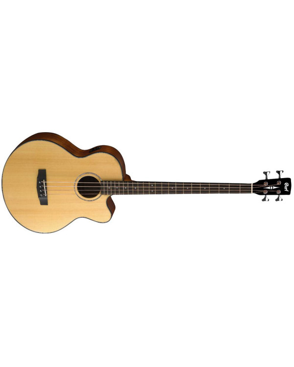 CORT AB850F (Natural Glossy) Акустична бас-гітара