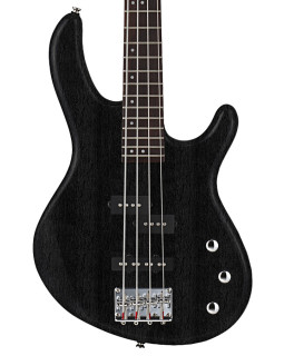 Бас-гітара CORT Action PJ (Open Pore Black)-foto2