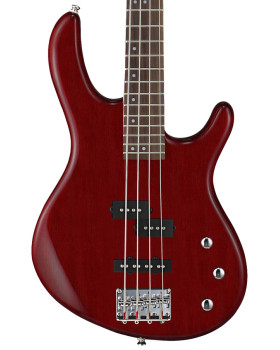 Бас-гітара CORT Action PJ (Open Pore Black Cherry)-foto2