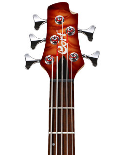 Бас-гітара CORT Action DLX V Plus (Cherry Red Sunburst)-foto5