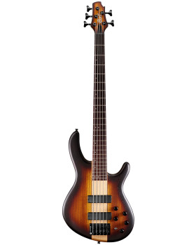 Бас-гітара CORT C5 Plus ZBMH (Open Pore Tobacco Burst)