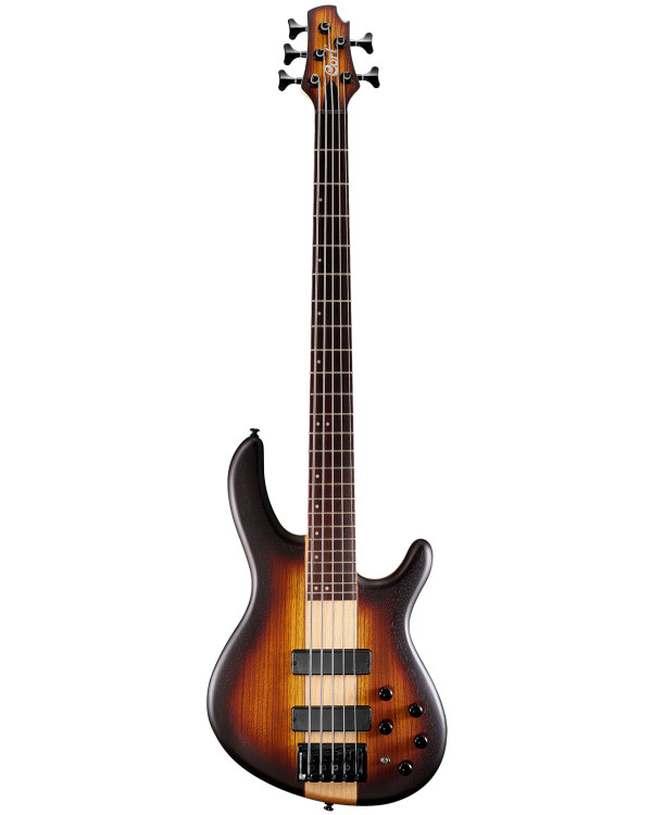 Бас-гітара CORT C5 Plus ZBMH (Open Pore Tobacco Burst)