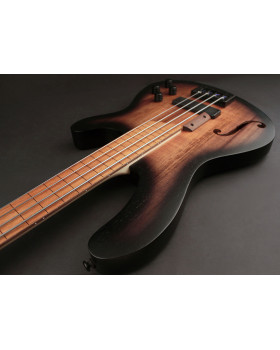 Бас-гітара CORT B4FL MHPZ (Open Pore Trans Black Burst)-foto4