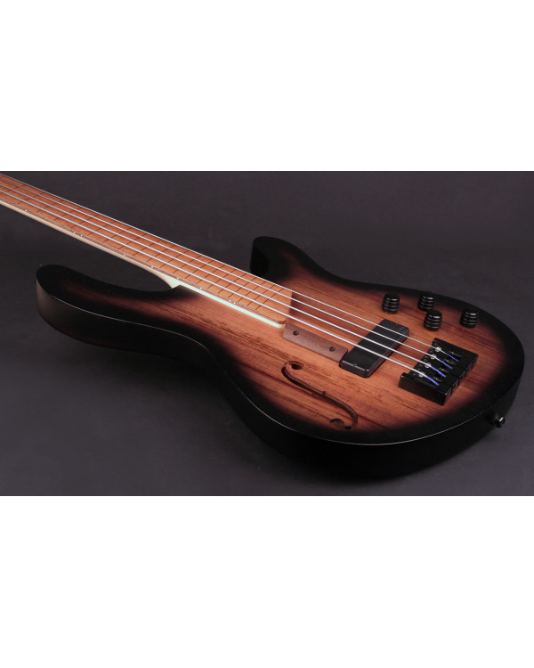 Бас-гітара CORT B4FL MHPZ (Open Pore Trans Black Burst)