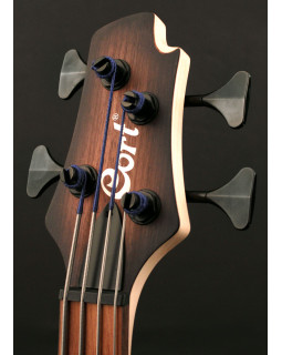 Бас-гітара CORT B4FL MHPZ (Open Pore Trans Black Burst)-foto3