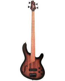 Бас-гітара CORT B4FL MHPZ (Open Pore Trans Black Burst)