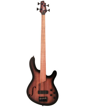 Бас-гітара CORT B4FL MHPZ (Open Pore Trans Black Burst)