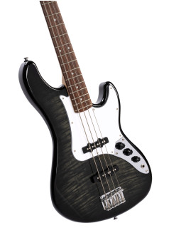 Бас-гітара CORT GB24JJ (Trans Black)-foto2