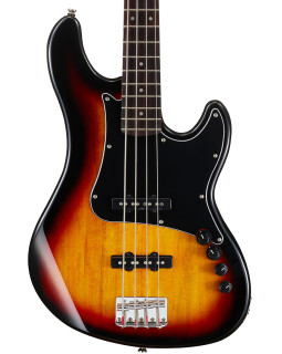 Бас-гітара CORT GB34JJ (3 Tone Sunburst)-foto2