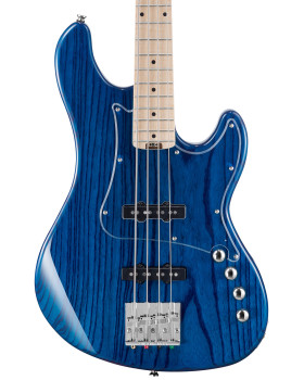 Бас-гітара CORT GB74JJ (Aqua Blue)-foto2