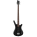 Бас-гітара WARWICK Teambuilt Pro Series Corvette Ash, 4-String P/P (Nirvana Black Transparent Satin)
