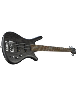 Бас-гітара WARWICK Teambuilt Pro Series Corvette Ash, 5-String, A/A, (Nirvana Black Transparent Satin)-foto2