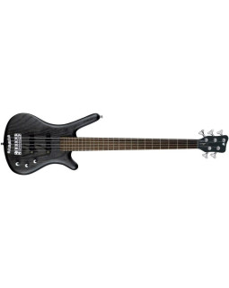 Бас-гітара WARWICK Teambuilt Pro Series Corvette Ash, 5-String, A/A, (Nirvana Black Transparent Satin)