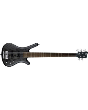 Бас-гітара WARWICK Teambuilt Pro Series Corvette Ash, 5-String, A/A, (Nirvana Black Transparent Satin)