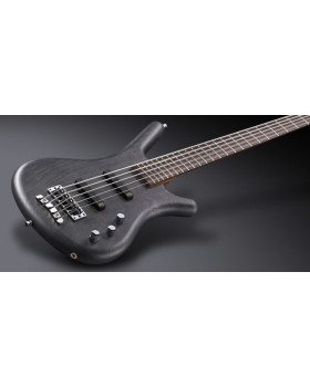 Бас-гітара WARWICK Teambuilt Pro Series Corvette Ash, 5-String, A/A, (Nirvana Black Transparent Satin)-foto3