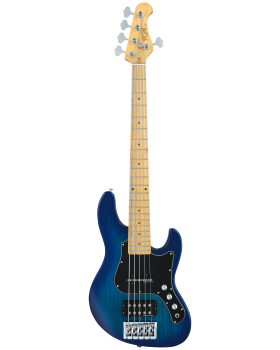 Бас-гітара FUJIGEN JMJ5-ASH-M MIGHTY JAZZ J-STANDARD SERIES (See thru Blue Burst)