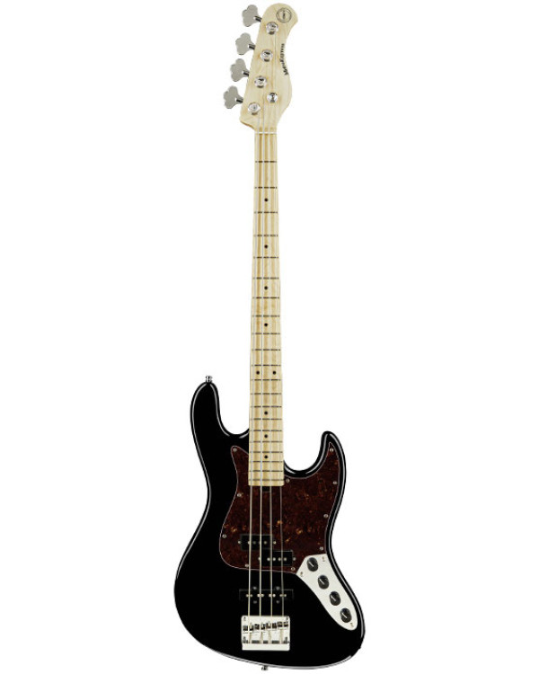 Бас-гітара SADOWSKY MetroExpress 21-Fret Hybrid P/J Bass, Maple, 4-String (Solid Black High Polish)