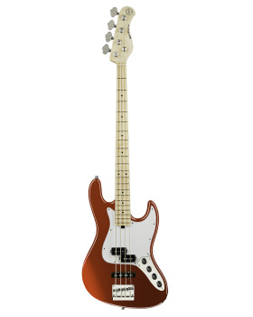 Бас-гітара SADOWSKY MetroExpress 21-Fret Hybrid P/J Bass, Maple, 4-String (Candy Apple Red Metallic)