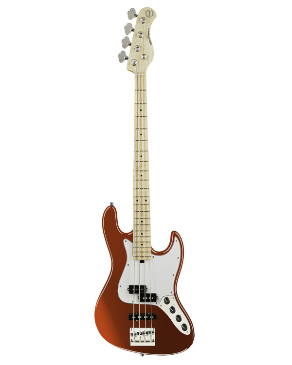 Бас-гітара SADOWSKY MetroExpress 21-Fret Hybrid P/J Bass, Maple, 4-String (Candy Apple Red Metallic)