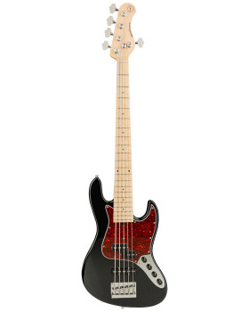 Бас-гітара SADOWSKY MetroExpress 21-Fret Hybrid P/J Bass, Maple, 5-String (Solid Black High Polish)