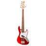 Бас-гітара SADOWSKY MetroExpress 21-Fret Hybrid P/J Bass, Morado, 5-String (Candy Apple Red Metallic)