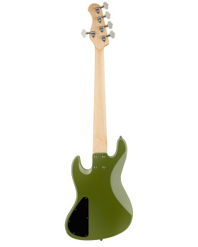 Бас-гітара SADOWSKY MetroExpress 21-Fret Hybrid P/J Bass, Maple, 5-String (Solid Sage Green Metallic Satin)-foto2