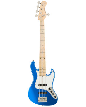 Бас-гітара SADOWSKY MetroExpress 21-Fret Vintage J/J Bass, Maple, 5-String (Ocean Blue Metallic High Polish)