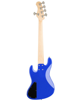 Бас-гітара SADOWSKY MetroExpress 21-Fret Vintage J/J Bass, Maple, 5-String (Ocean Blue Metallic High Polish)-foto2