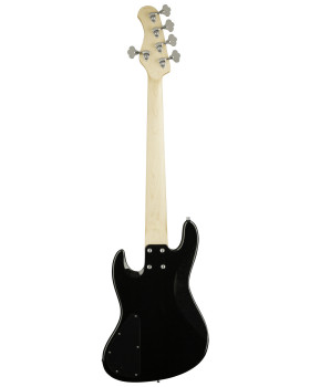 Бас-гітара SADOWSKY MetroExpress 21-Fret Hybrid P/J Bass, Maple, 5-String (Solid Black High Polish)-foto2