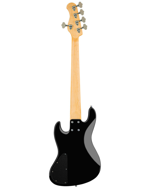 Бас-гітара SADOWSKY MetroExpress 21-Fret Vintage J/J Bass, Morado, 5-String (Solid Black High Polish)