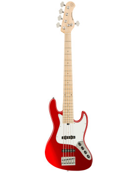 Бас-гітара SADOWSKY MetroExpress 21-Fret Vintage J/J Bass, Maple, 5-String (Candy Apple Red Metallic) Бас-гітара SADOWSKY MetroExpress 21-Fret Vintage J/J Bass, Maple, 5-String (Candy Apple Red Metallic)