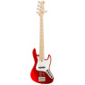 Бас-гітара SADOWSKY MetroExpress 21-Fret Vintage J/J Bass, Maple, 5-String (Candy Apple Red Metallic)