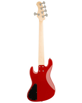 Бас-гітара SADOWSKY MetroExpress 21-Fret Vintage J/J Bass, Maple, 5-String (Candy Apple Red Metallic)-foto2