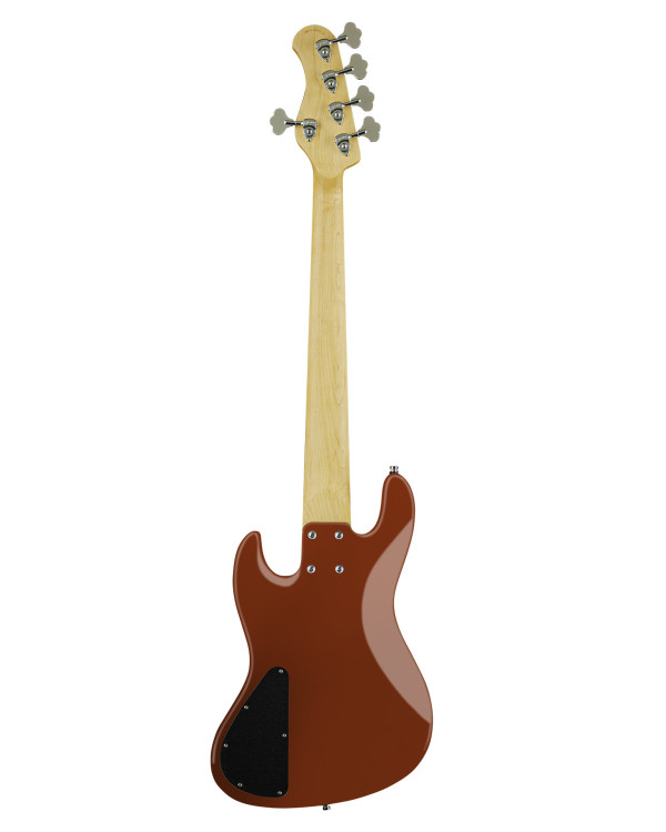 Бас-гітара SADOWSKY MetroExpress 21-Fret Hybrid P/J Bass, Morado, 5-String (Candy Apple Red Metallic)