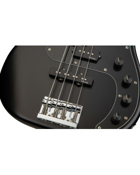 Бас-гітара SADOWSKY MetroLine 21-Fret Hybrid P/J Bass, Ash, 4-String (Solid Black Satin)-foto4