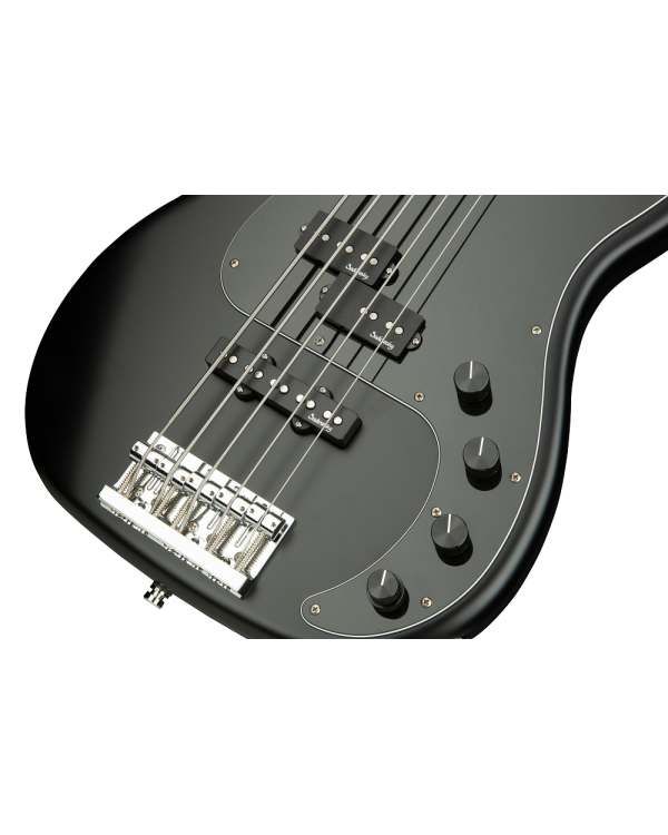 Бас-гітара SADOWSKY MetroLine 21-Fret Hybrid P/J Bass, Ash, 5-String (Solid Black Satin)