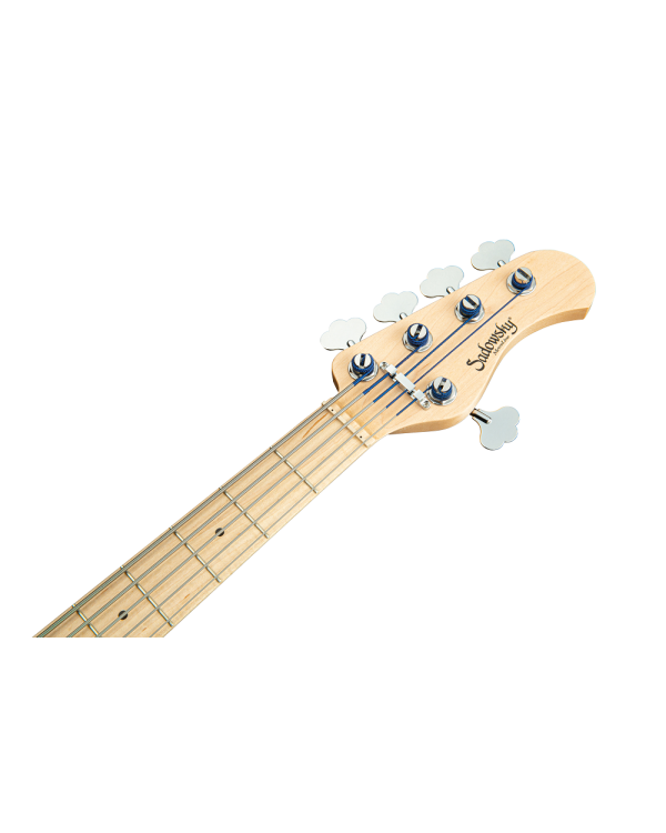 Бас-гітара SADOWSKY MetroLine 21-Fret Hybrid P/J Bass, Ash, 5-String (Solid Black Satin)