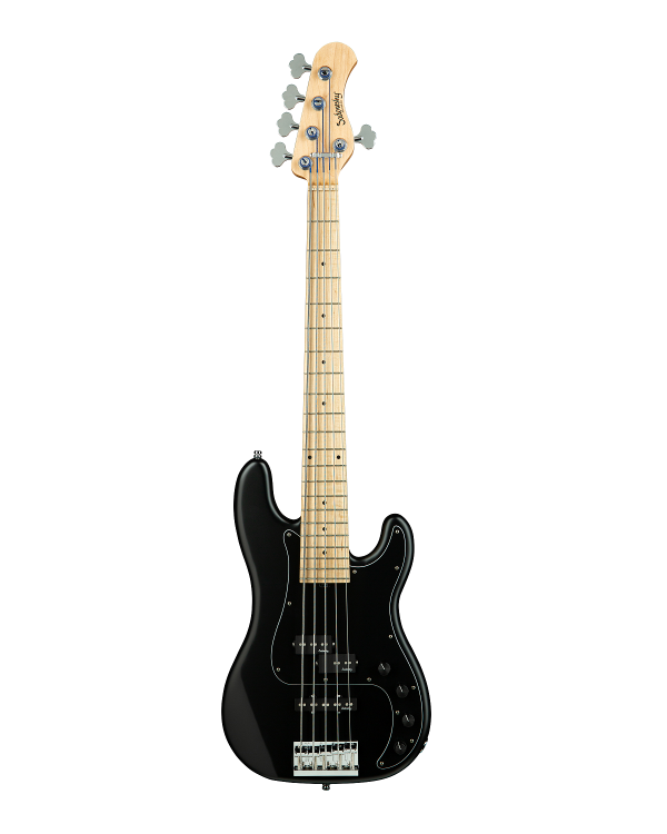 Бас-гітара SADOWSKY MetroLine 21-Fret Hybrid P/J Bass, Ash, 5-String (Solid Black Satin)