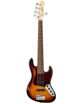 Бас-гітара SADOWSKY MetroLine 21-Fret Vintage J/J Bass, Alder, 5-String ('59 Burst Transparent High Polish)