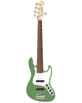 Бас-гітара SADOWSKY MetroLine 21-Fret Vintage J/J Bass, Alder, 5-String (Solid Sage Green Metallic Satin) Бас-гітара SADOWSKY MetroLine 21-Fret Vintage J/J Bass, Alder, 5-String (Solid Sage Green Metallic Satin)