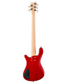 Бас-гітара WARWICK RockBass Streamer Standard, 5-String (Burgundy Red Transparent Satin)-foto2