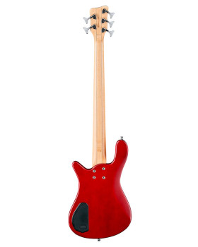 Бас-гітара WARWICK RockBass Streamer Standard, 5-String (Burgundy Red Transparent Satin)-foto2