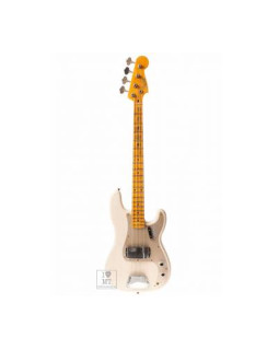 FENDER CUSTOM SHOP 1959 PRECISION BASS JOURNEYMAN RELIC AGED WHITE BLONDE Бас-гітара