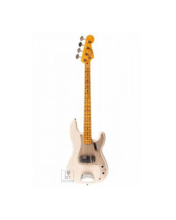 FENDER CUSTOM SHOP 1959 PRECISION BASS JOURNEYMAN RELIC AGED WHITE BLONDE Бас-гітара