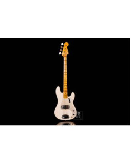 FENDER CUSTOM SHOP 1959 PRECISION BASS JOURNEYMAN RELIC AGED WHITE BLONDE Бас-гітара-foto2